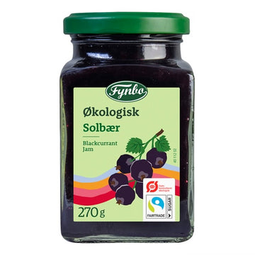 Fynbo Organic Blackcurrant Jam
