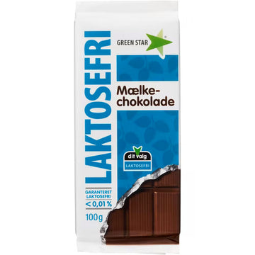 Green Star Milk Chocolate Lactose-free