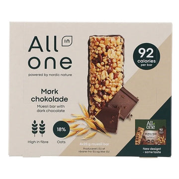Karen Volf Muesli Bar Dark Chocolate 4-pack
