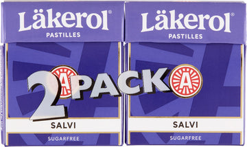 Läkerol Pastilles Salvi 2-pack
