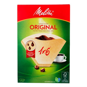 Melitta Coffee Filters 1x6