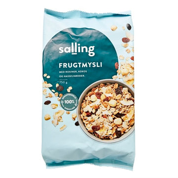 Salling Raisins, Coconut, Hazelnuts Muesli