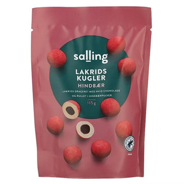 Salling Liquorice Balls Raspberry