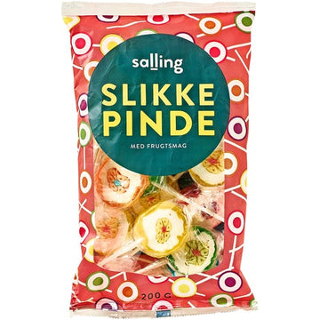 Salling Lollypops with Fruit Flavour