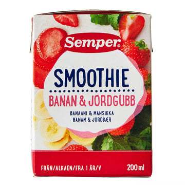 Semper Smoothie Banana Strawberry
