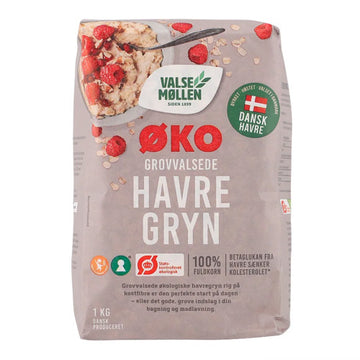 Valsemøllen Organic Coarse Oatmeal