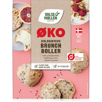 Valsemøllen Organic Cold Raised Brunch Buns Mix