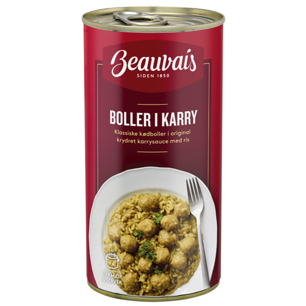 Beauvais Meatballs in Curry