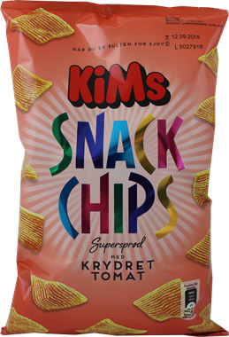 KiMs Snack Chips Spiced Tomato