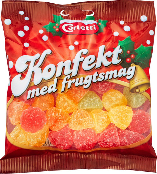 Carletti Konfekt med Frugtsmag