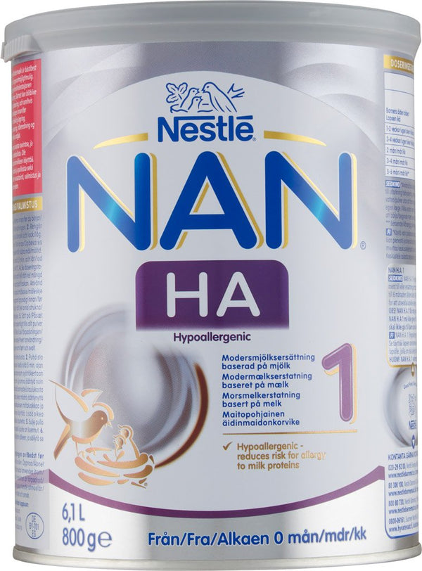 Nestlé NAN HA 1 Modermælkserstatning 0+ Måneder