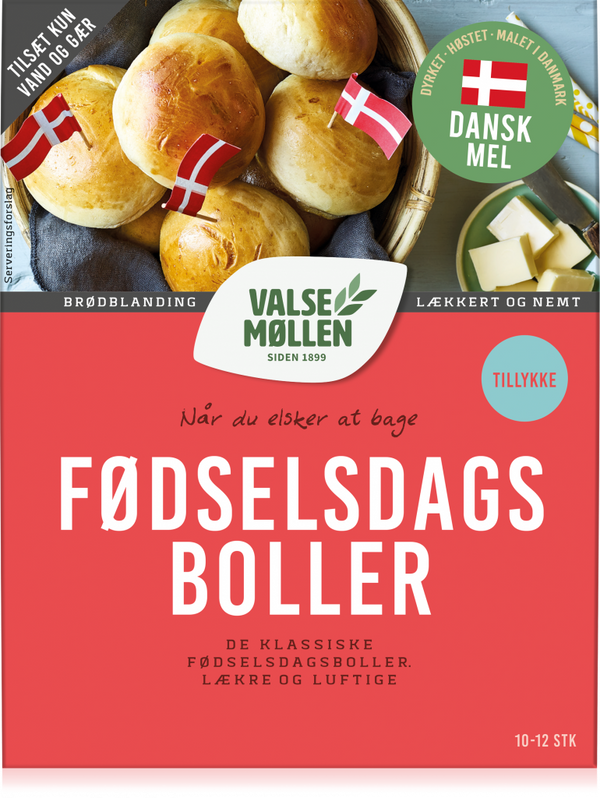 Valsemøllen Birthday Buns Mix