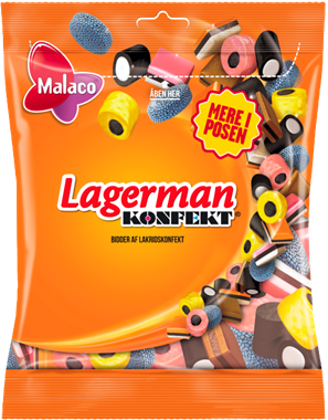 Malaco Lagerman Candy 0,12 kg