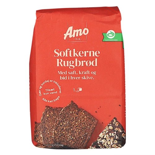 Amo Soft Kernel Rye Bread Mix