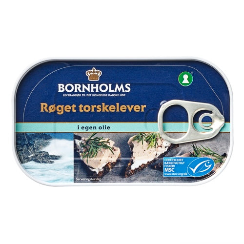 Bornholms Røget Torskelever I Egen Olie