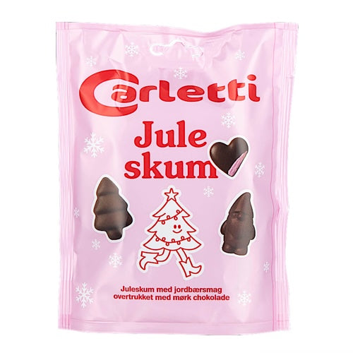 Carletti Juleskum Jordbær Chokolade