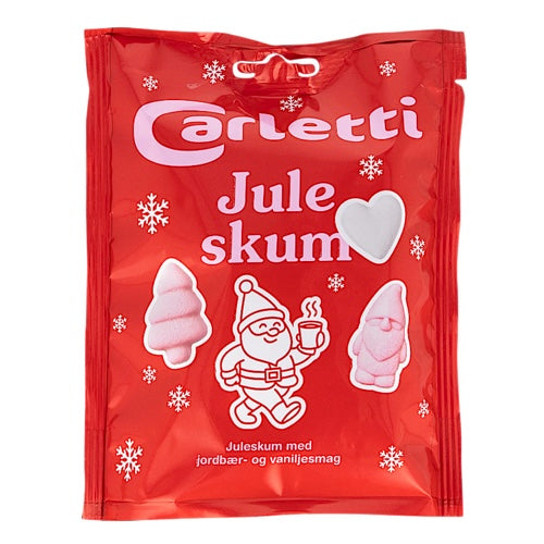 Carletti Juleskum Jordbær Vanilla
