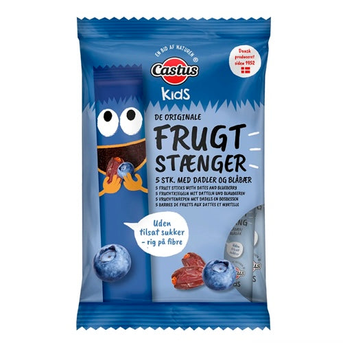 Castus Frugtstænger Blåbær & Dadler