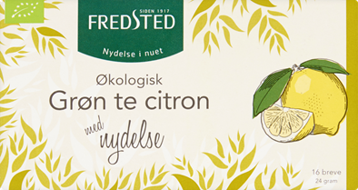 Fredsted Organic Green Tea Lemon