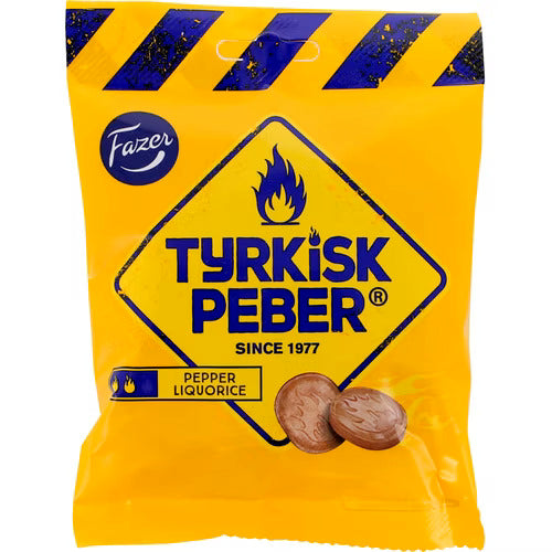Fazer Tyrkisk Peber Pepper Liquorice