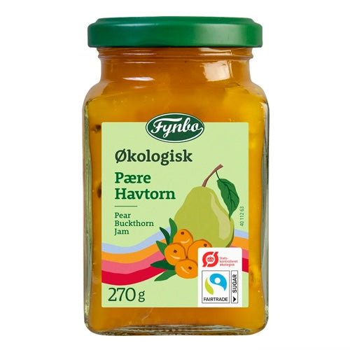 Fynbo Organic Pear Buckthorn Jam