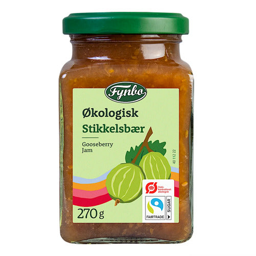 Fynbo Organic Gooseberry Jam