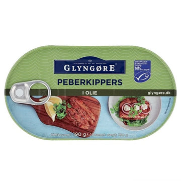 Glyngøre Pepper Kippers in Oil