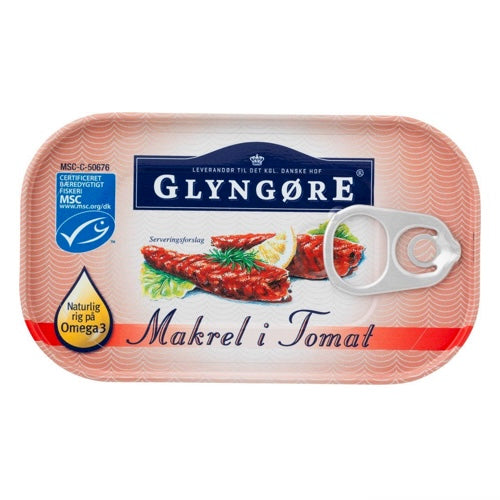 Glyngøre Mackerel In Tomato Sauce
