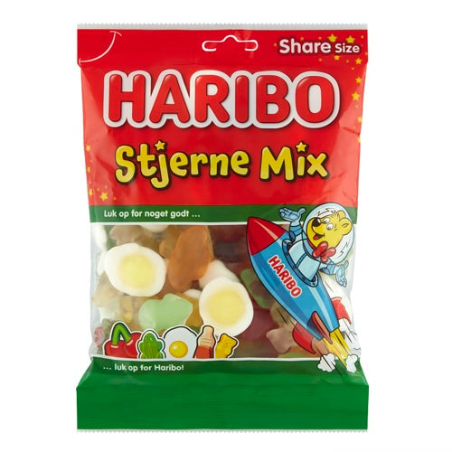 Haribo Stjerne Mix 0,375 kg