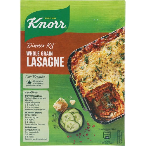 Knorr Whole Grain Lasagne