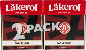 Läkerol Pastilles Salmiak 2-pack