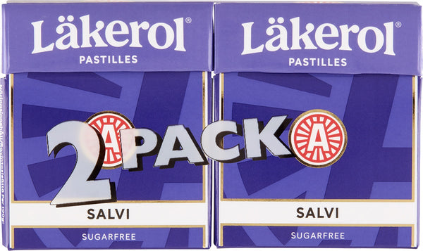 Läkerol Pastilles Salvi 2-pack
