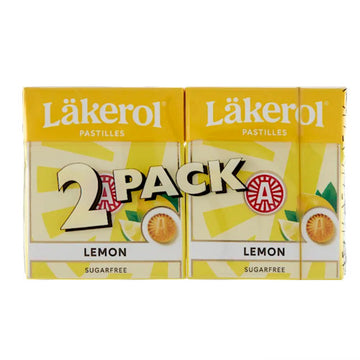 Läkerol Lemon 2-pack