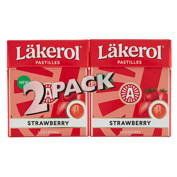 Läkerol Strawberry 2-pack