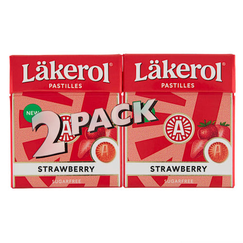 Läkerol Strawberry 2-pack