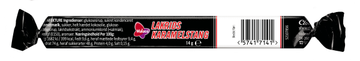 Malaco Liquorice Caramel Stick