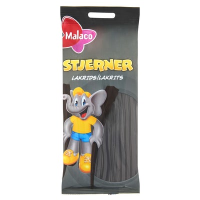 Malaco Licorice Stjerner