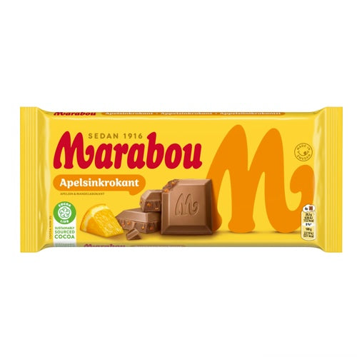 Marabou Orange Crunch Chocolate