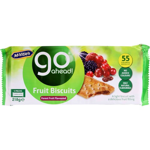 McVitie's Go Ahead Forest Fruit Biscuits