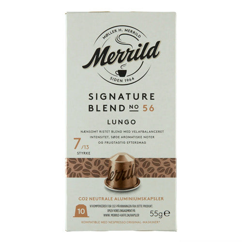 Merrild No. 56 Lungo Coffee Capsules