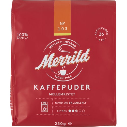 Merrild Medium Roasted Coffee Pads