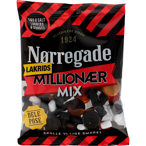 Nørregade Millionær Mix Lakrids