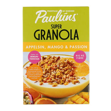 Paulúns Super Granola Orange, Mango & Passion