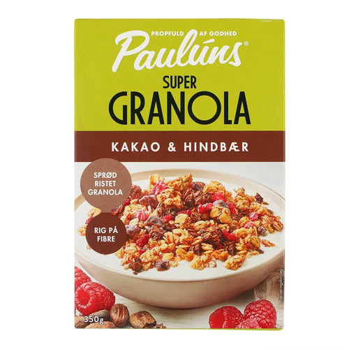 Paulúns Super Granola Cocoa & Raspberry