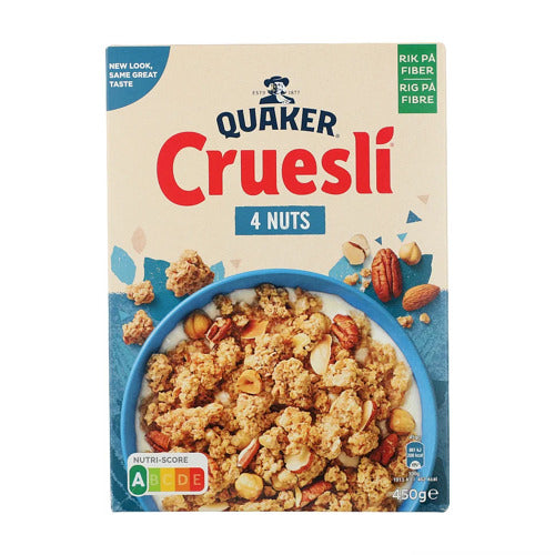 Quaker Cruesli 4 Nuts