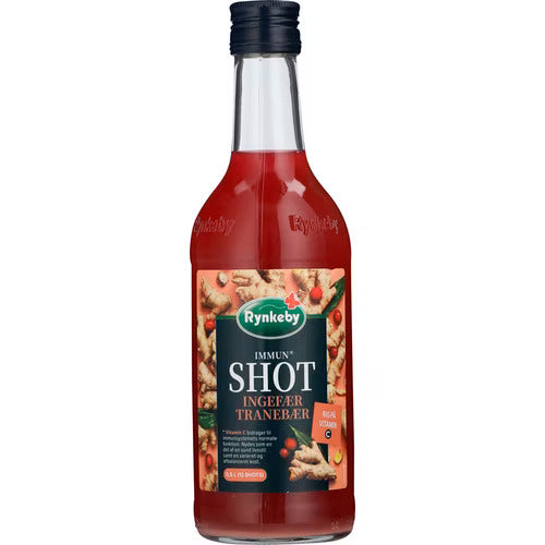 Rynkeby Ginger & Cranberry Shot