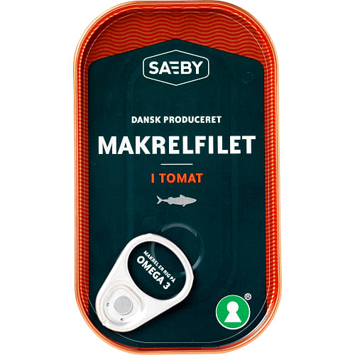 Sæby Makrel i Tomat Sauce