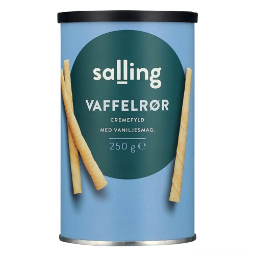 Salling Waffle Tubes Vanilla Cream