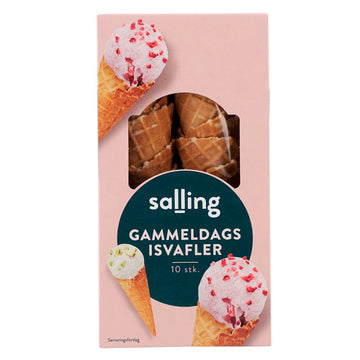 Salling Ice Cream Waffles