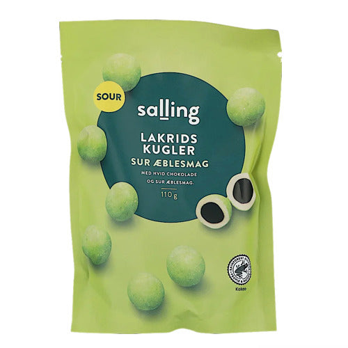 Salling Liquorice Balls Sour Apple